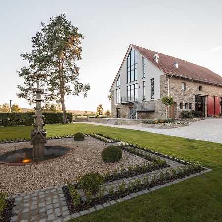 Hotel Dorfmuhle Lehrberg Eksteriør bilde